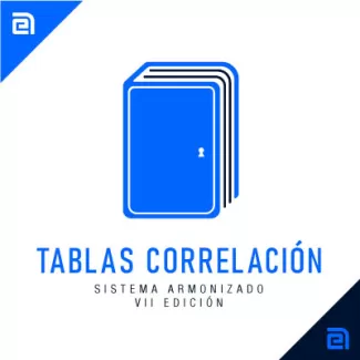tablas de correlación del sistema armonizado