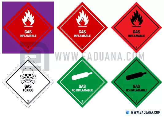 mercancías peligrosas gases