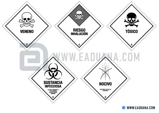 mercancías peligrosas sustancias tóxicas e infecciosas
