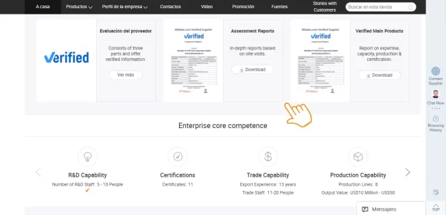 verificar proveedores para importar