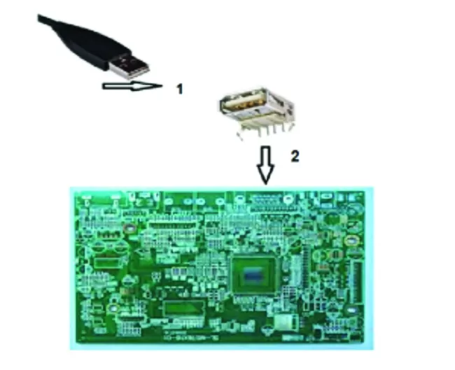 conector circuito impreso